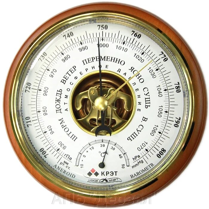 Барометр с термометром БТК-СН 14 от компании АПБ "Деозал" - фото 1