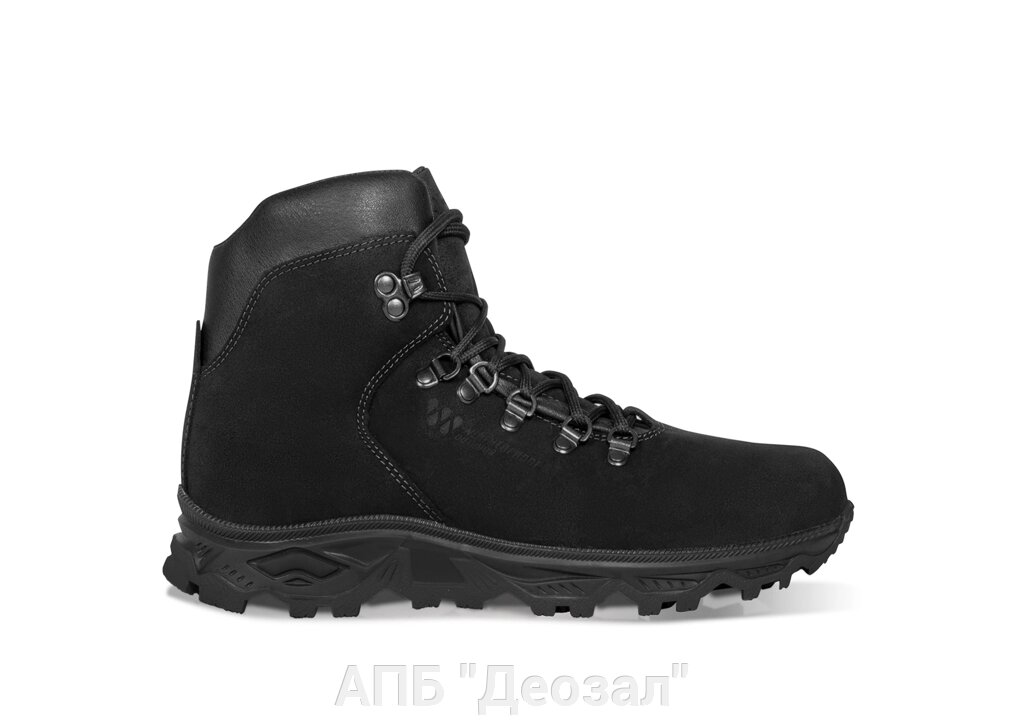Ботинки деми мужские TREK Hiking (капровелюр) черные от компании АПБ "Деозал" - фото 1