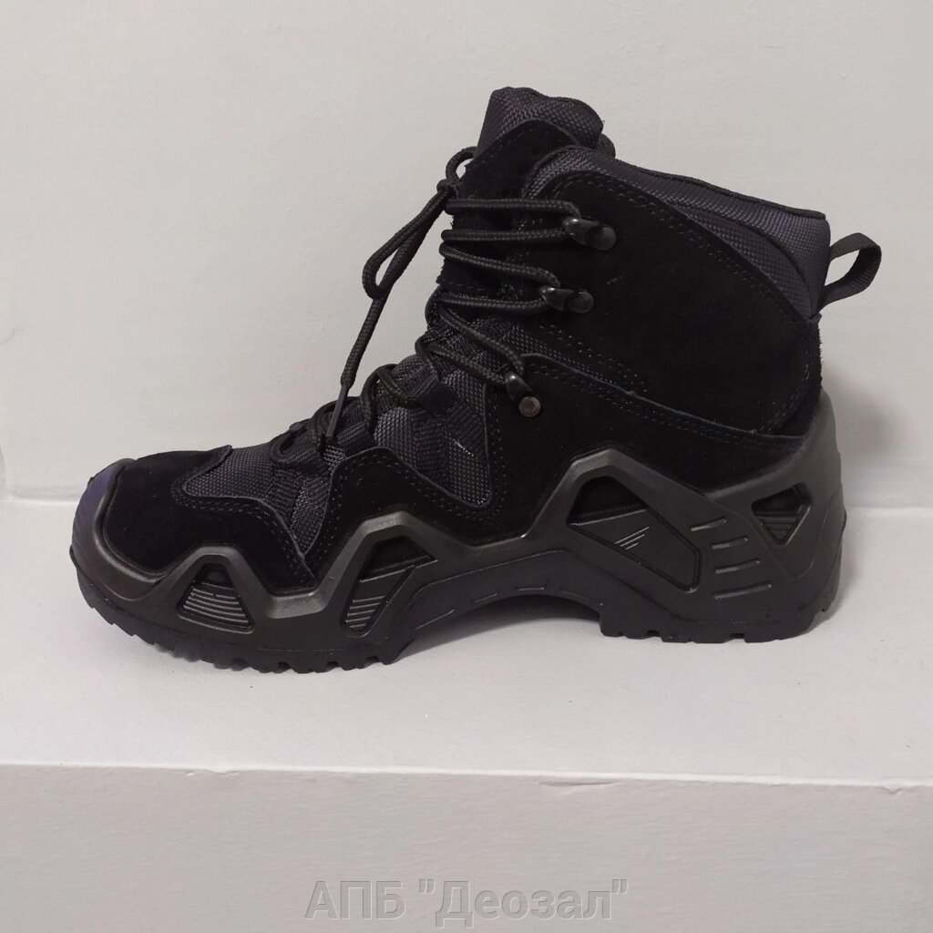 Ботинки деми тактические средние (черный) от компании АПБ "Деозал" - фото 1