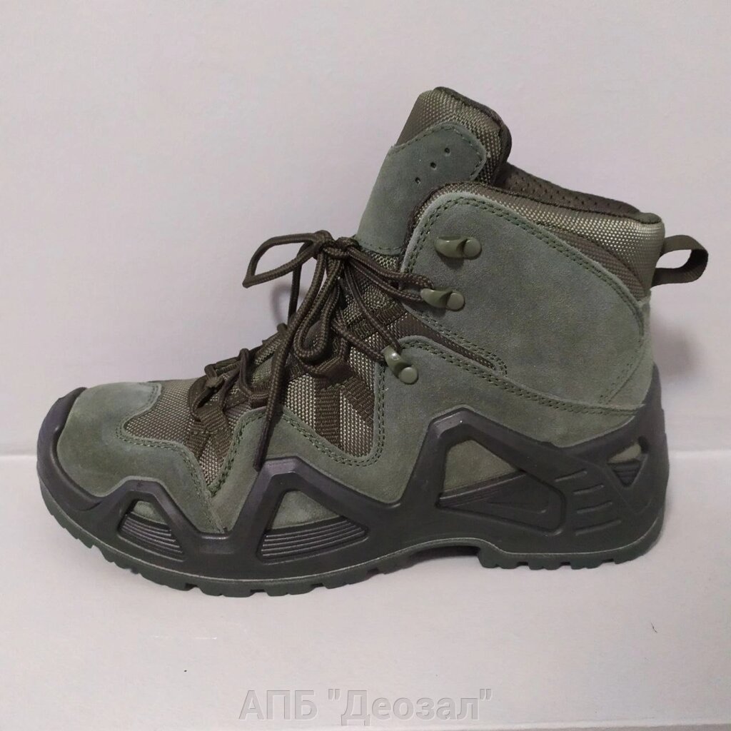Ботинки деми тактические средние (олива) от компании АПБ "Деозал" - фото 1