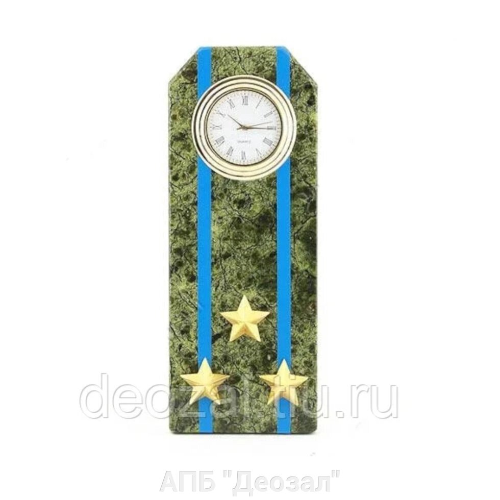 Часы "Погон полковник ВВС, ВДВ" от компании АПБ "Деозал" - фото 1
