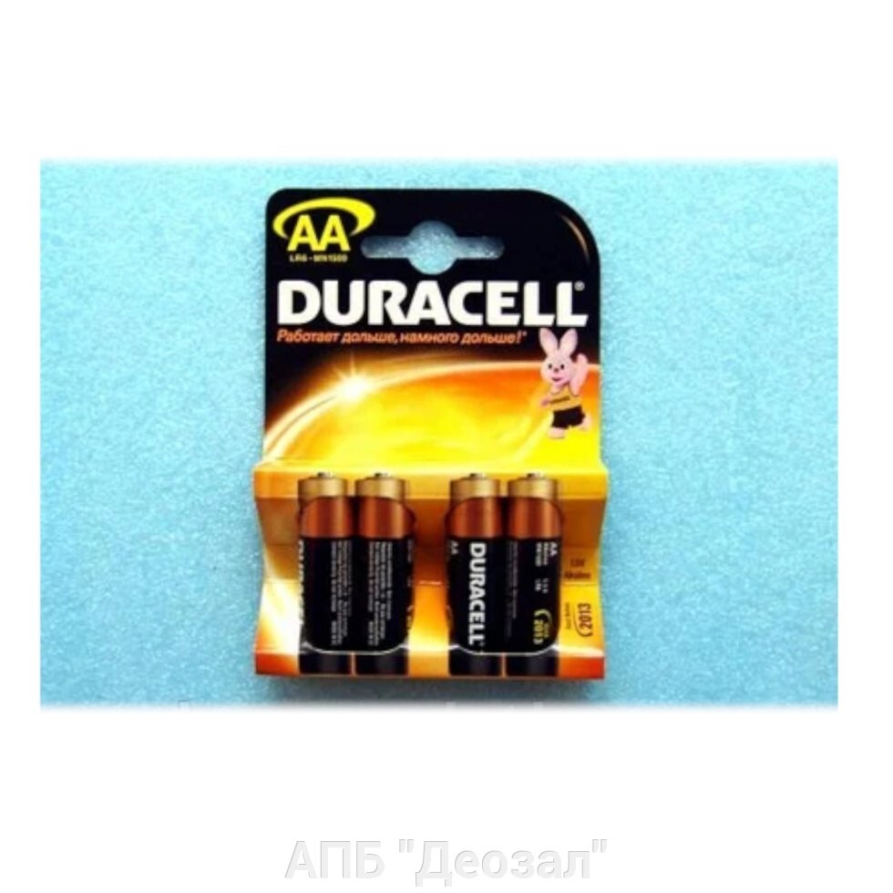 Элемент питания Duracell LR6/316 К4 от компании АПБ "Деозал" - фото 1