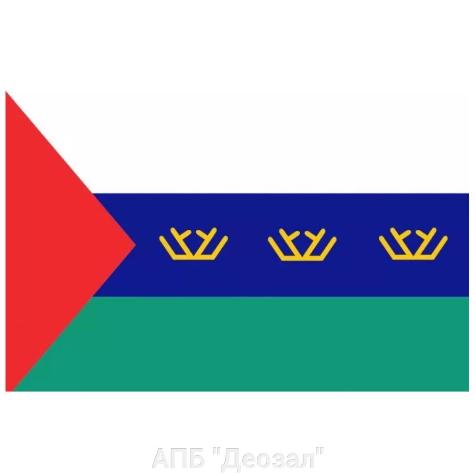 Флаг "Тюменской области" 90х135 от компании АПБ "Деозал" - фото 1