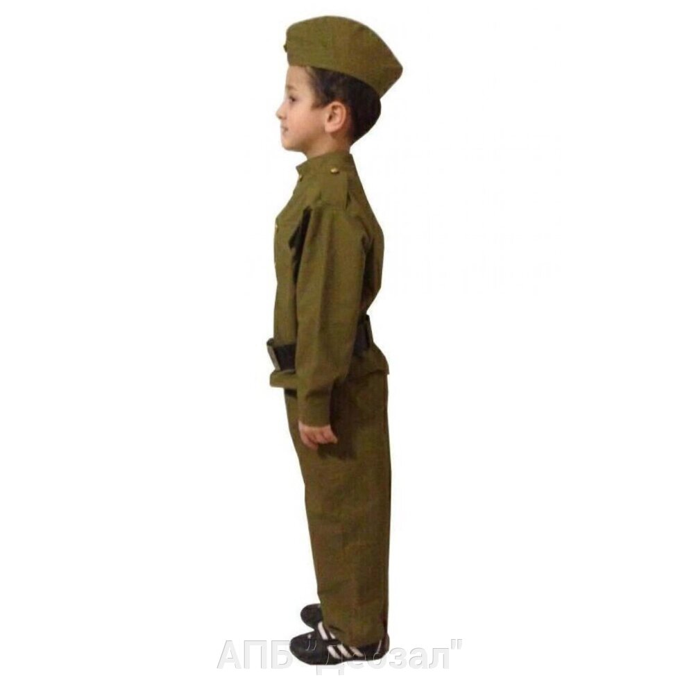 Костюм 3-ка военный СССР для мальчика от компании АПБ "Деозал" - фото 1