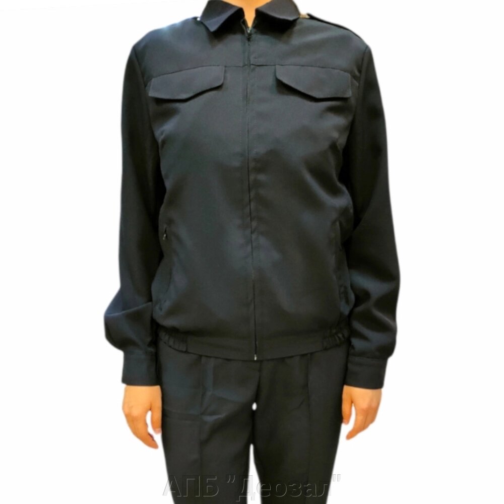 Куртка полиции женская габардин на молнии от компании АПБ "Деозал" - фото 1