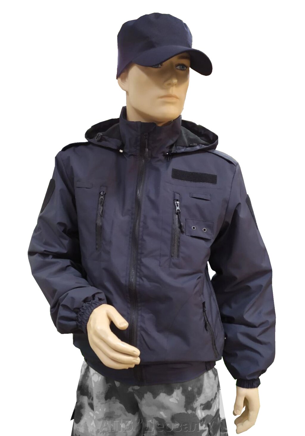 Куртка Полиция Нового образца демисезонная укороченная (рип-стоп) от компании АПБ "Деозал" - фото 1