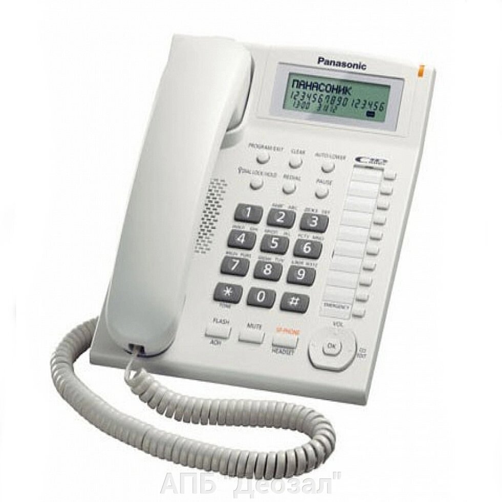 KX-TS2388RUW-Телефон Panasonic от компании АПБ "Деозал" - фото 1