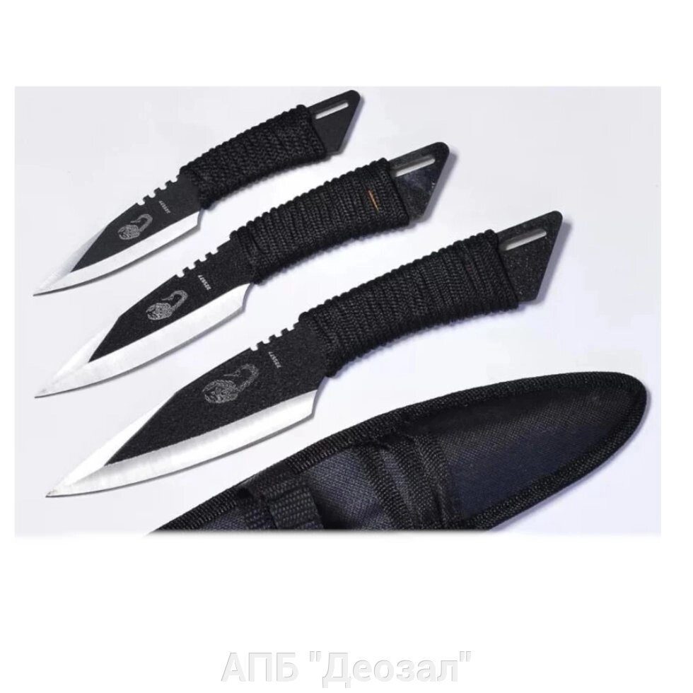 Набор ножей метательных FR 01 от компании АПБ "Деозал" - фото 1