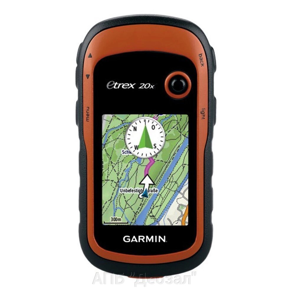 Навигатор Garmin eTrex 20 Глонасс - GPS с картой памяти 4 ГБ с картами России от компании АПБ "Деозал" - фото 1