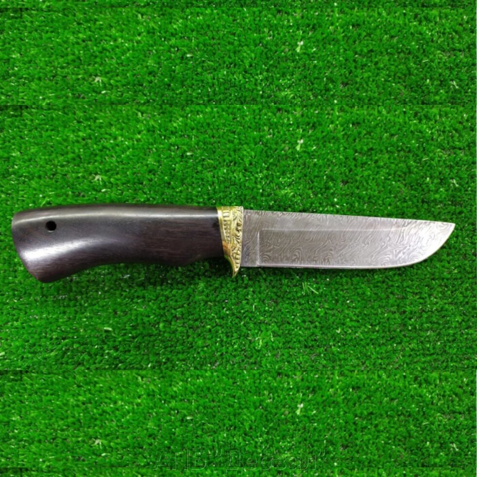 Нож дамасская сталь от компании АПБ "Деозал" - фото 1