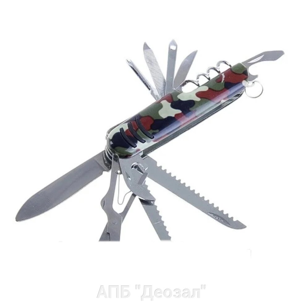 Нож многофункциональный "Швейцарский" от компании АПБ "Деозал" - фото 1