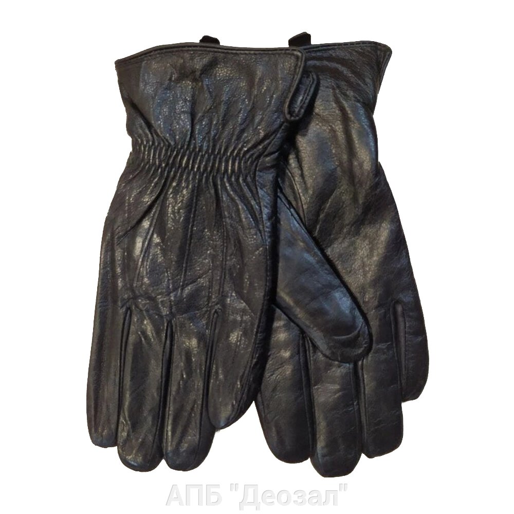 Перчатки кожаные демисезонные от компании АПБ "Деозал" - фото 1