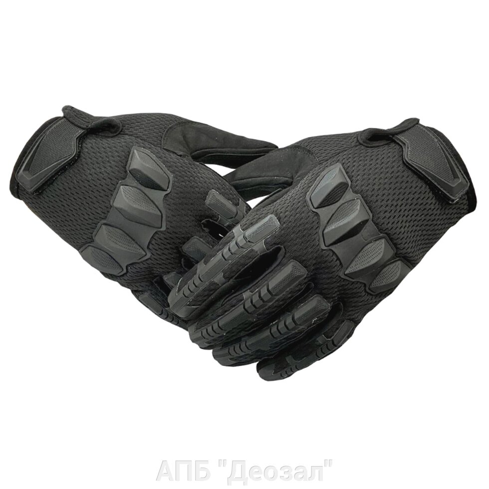 Перчатки стрелковые (B26) черные от компании АПБ "Деозал" - фото 1