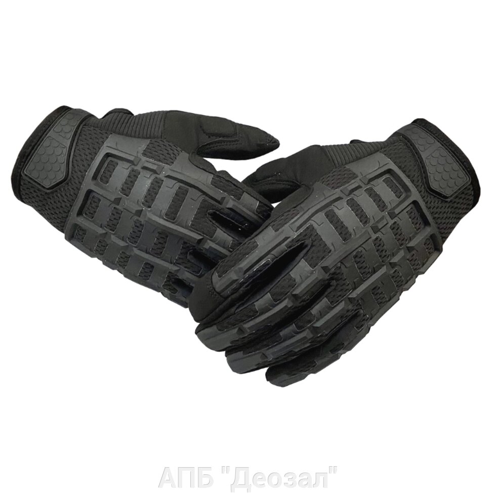 Перчатки стрелковые (B55) черные от компании АПБ "Деозал" - фото 1