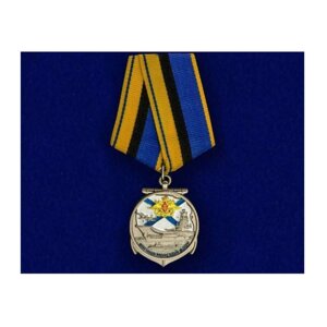 Медаль "Ветеран ВМФ" в Тюменской области от компании АПБ "Деозал"