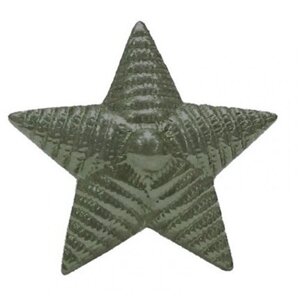 Звезда 20 мм защитного цвета ( ребристая)