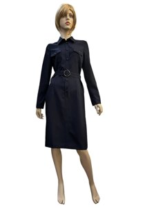 Платье полиции СОФИЯ ткань габардин с длинным рукавом