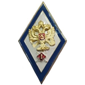 Нагрудный знак Высшее образование ФСИН