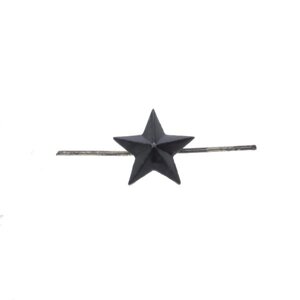 Звезда 13 мм черного цвета