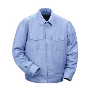 Рубашка МВД голубая,  длинный рукав в Тюменской области от компании АПБ "Деозал"