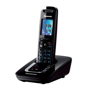 DECT телефон Panasonic KX-TG8411RUB (Black, АОН, caller ID, память 200 номеров, до 6 доп. трубок (KX
