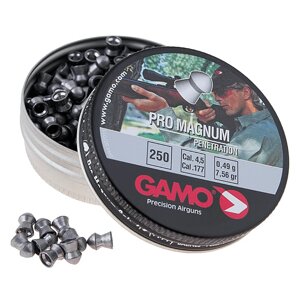 Пули GAMO Pro-Magnum 4,5 мм 0,49 грамма (250 шт.)