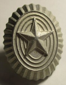 Кокарда ВС рядовой состав защитного цвета со звездой нового образца в Тюменской области от компании АПБ "Деозал"