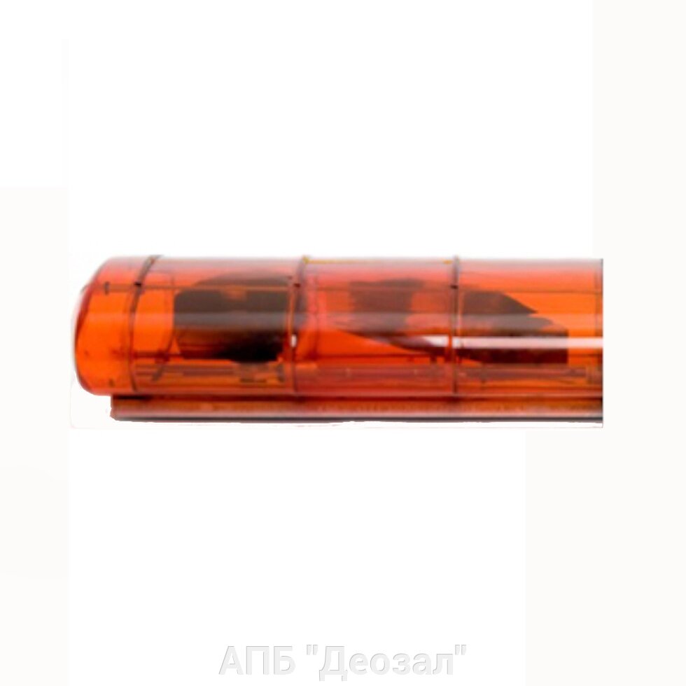 Плафон СГУ-120 оранжевый торцевой от компании АПБ "Деозал" - фото 1