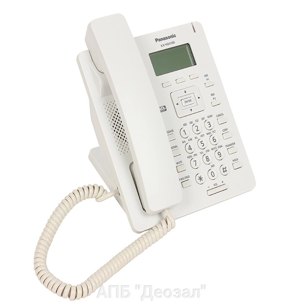 Проводной SIP-телефон Panasonic KX-HDV100RU от компании АПБ "Деозал" - фото 1