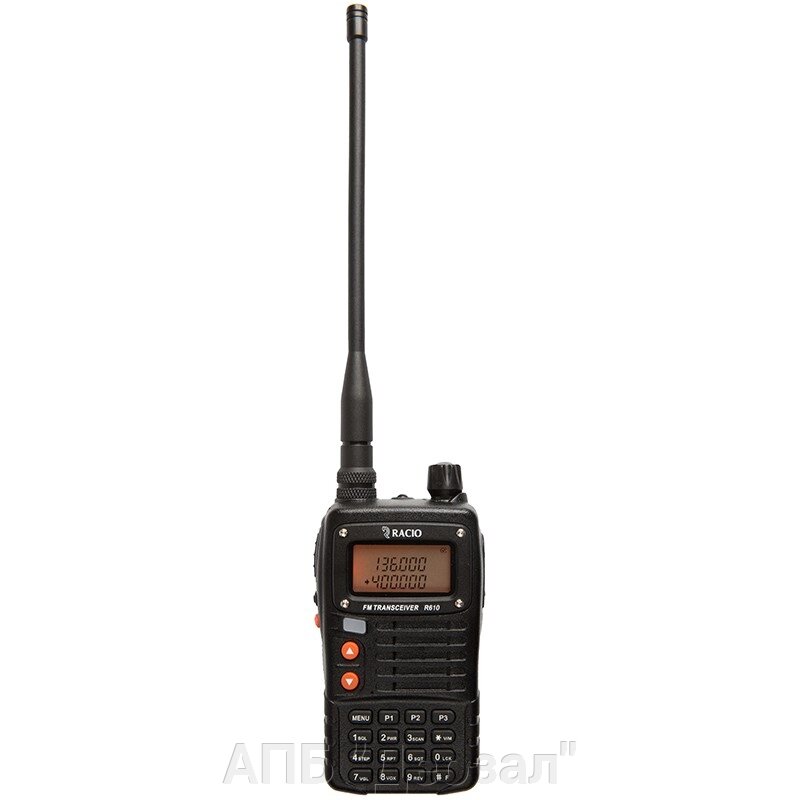 Радиостанция портативная Racio R 610 (136-174, 400-470 МГц) 5Вт  АКБ 1700 mA/ч от компании АПБ "Деозал" - фото 1