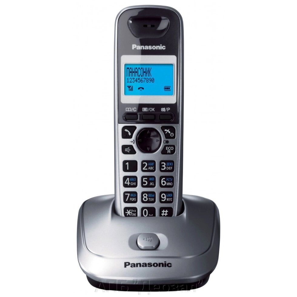 Радиотелефон DECT Panasonic KX-TG2511RUM от компании АПБ "Деозал" - фото 1