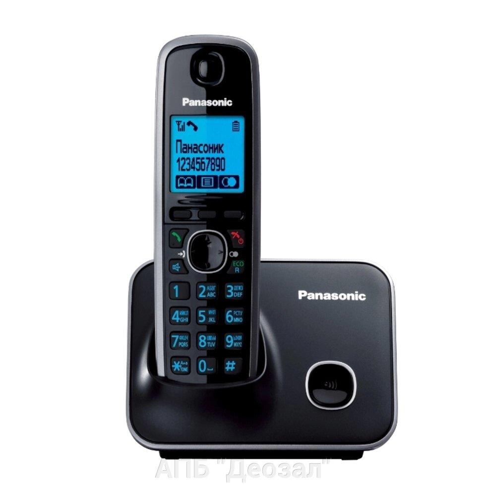 Радиотелефон DECT Panasonic KX-TG6611RUB от компании АПБ "Деозал" - фото 1