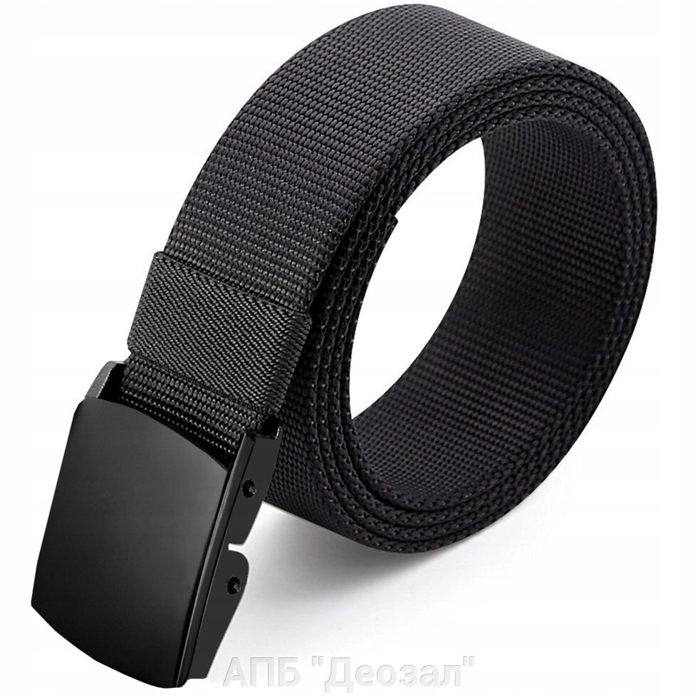 Ремень тактический YKK belt черный от компании АПБ "Деозал" - фото 1