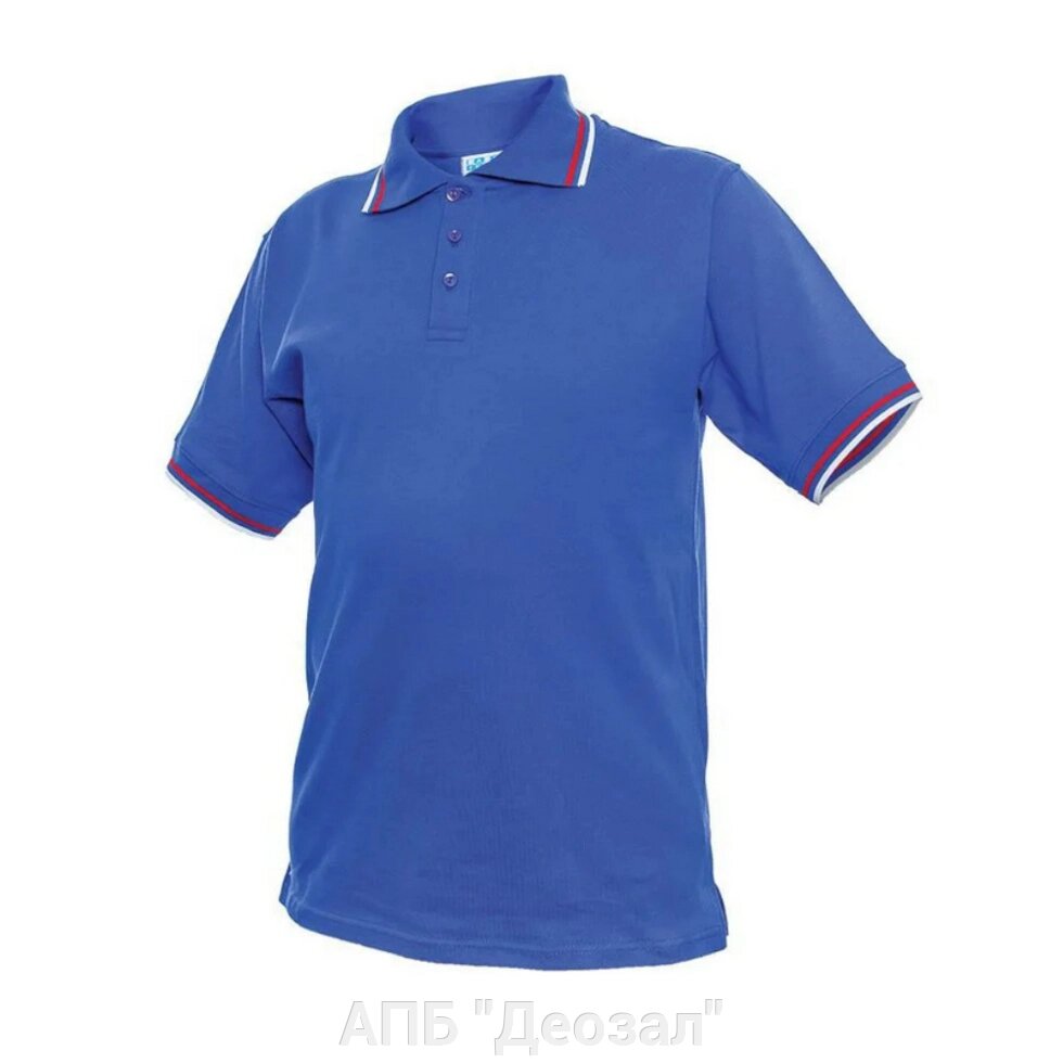 Рубашка-поло МЧС с коротким рукавом,  без вышивки от компании АПБ "Деозал" - фото 1