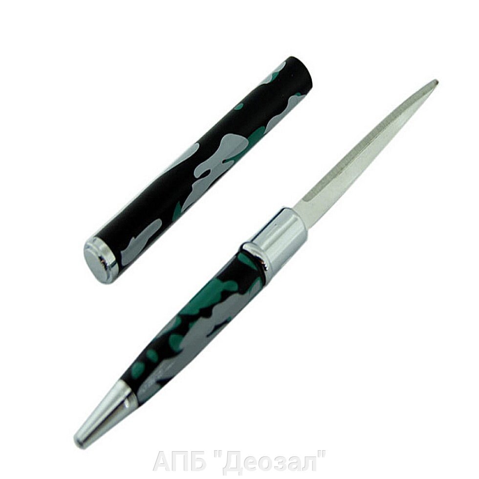 Ручка-нож шариковая тактическая от компании АПБ "Деозал" - фото 1