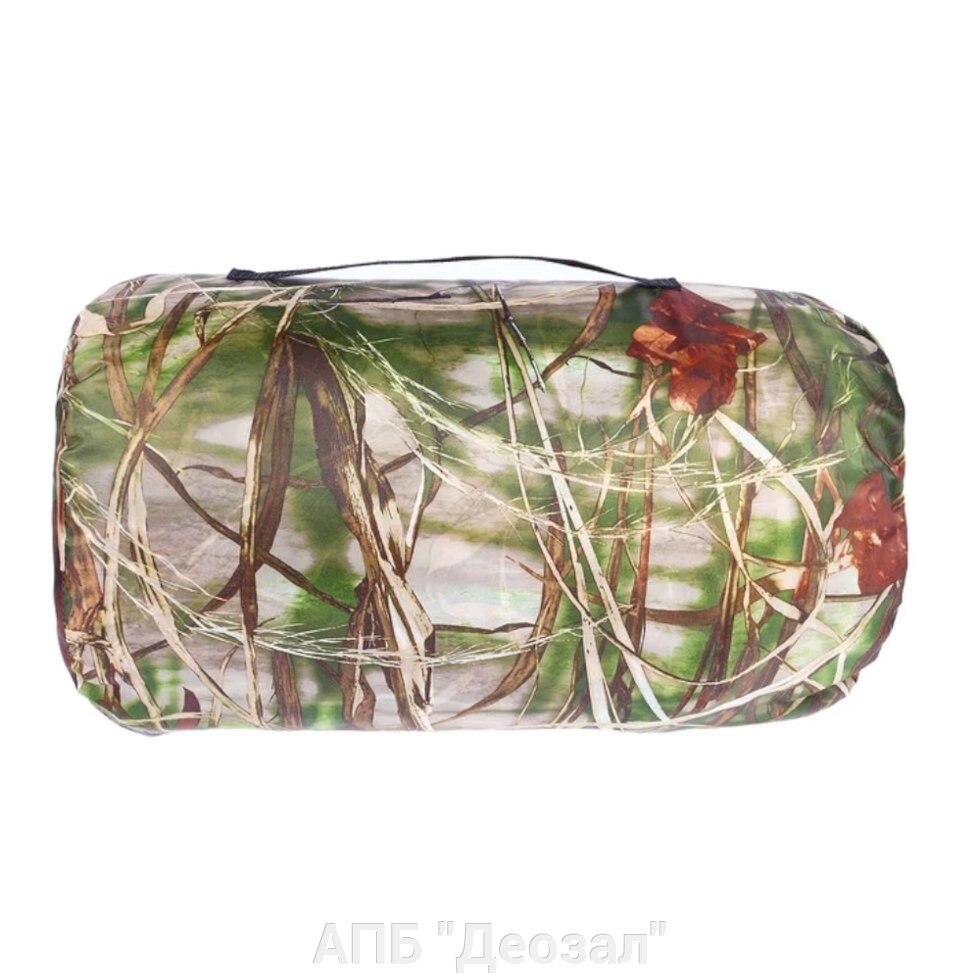 Спальный мешок "Комфорт-гигант" 2-х слойный с капюшоном от компании АПБ "Деозал" - фото 1