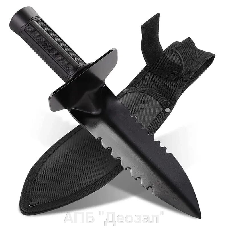Тактическая саперная лопатка-нож от компании АПБ "Деозал" - фото 1