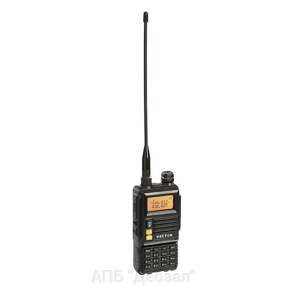 Vector VT-43 Н2 (UHF/VHF, 5 Вт) Радиостанция портативная двухдиапазонная от компании АПБ "Деозал" - фото 1