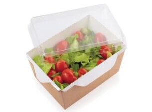 Контейнер для салата с прозрачной крышкой 350 - преимущества