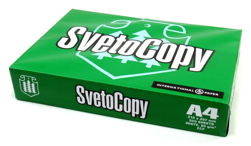 Бумага А4 SvetoCopy - 80г/м (500л) от компании LexxpacK - Магазин Упаковки - фото 1