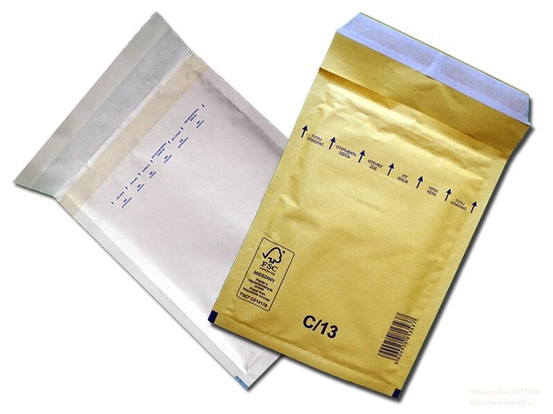 Конверт  - коричневый - 120х175 от компании LexxpacK - Магазин Упаковки - фото 1