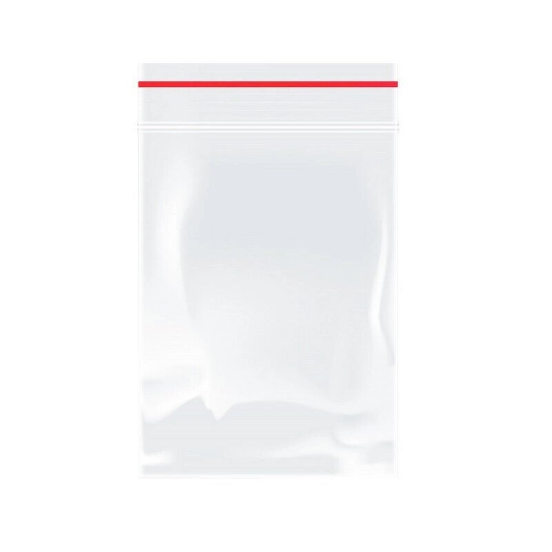 Пакет Гриппер 10х10 80мкм (100шт) от компании LexxpacK - Магазин Упаковки - фото 1