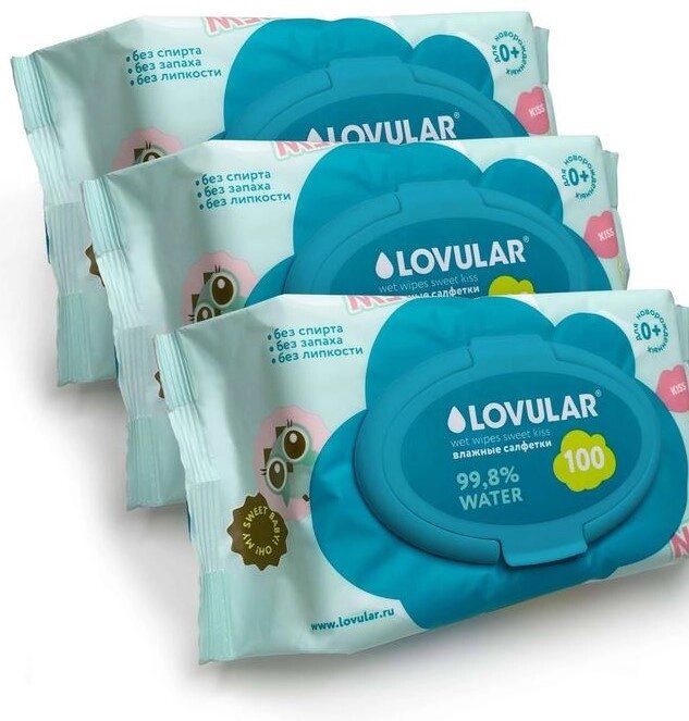 Влажные салфетки (120шт) от компании LexxpacK - Магазин Упаковки - фото 1