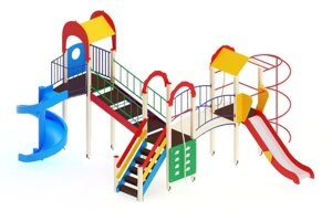 Детский игровой комплекс «Городок» H=1200, 2000