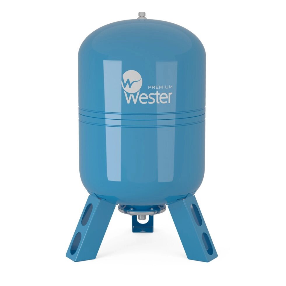 Вертикальные баки для систем водоснабжения Вестер/Wester Premium WAV80 (80 л, 10 bar) нерж. контрфланец - Самара