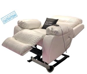 Кресло реклайнер для педикюра Ханна с подьемным механизмом Электро с отстрочкой