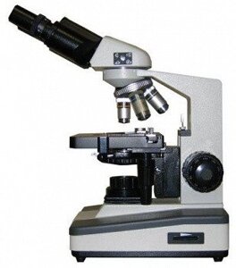 Микроскоп биологический бинокулярный с осветителем БИОМЕД 4, увеличение до 1600