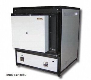 Печь муфельная SNOL-7.2/1300 L цифровым терморегулятором