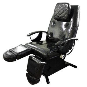 Педикюрное косметологическое кресло "НАДИН"Электропривод, 2 мотора)(высота 530 - 800мм)