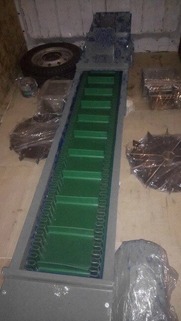 Конвейер для транспортирования сыпучих материалов (зерна, гранул) КЛС-500-6 от компании Агротехмаш-55 - фото 1